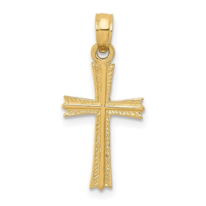 10K Yellow Gold 10K Cross Pendant