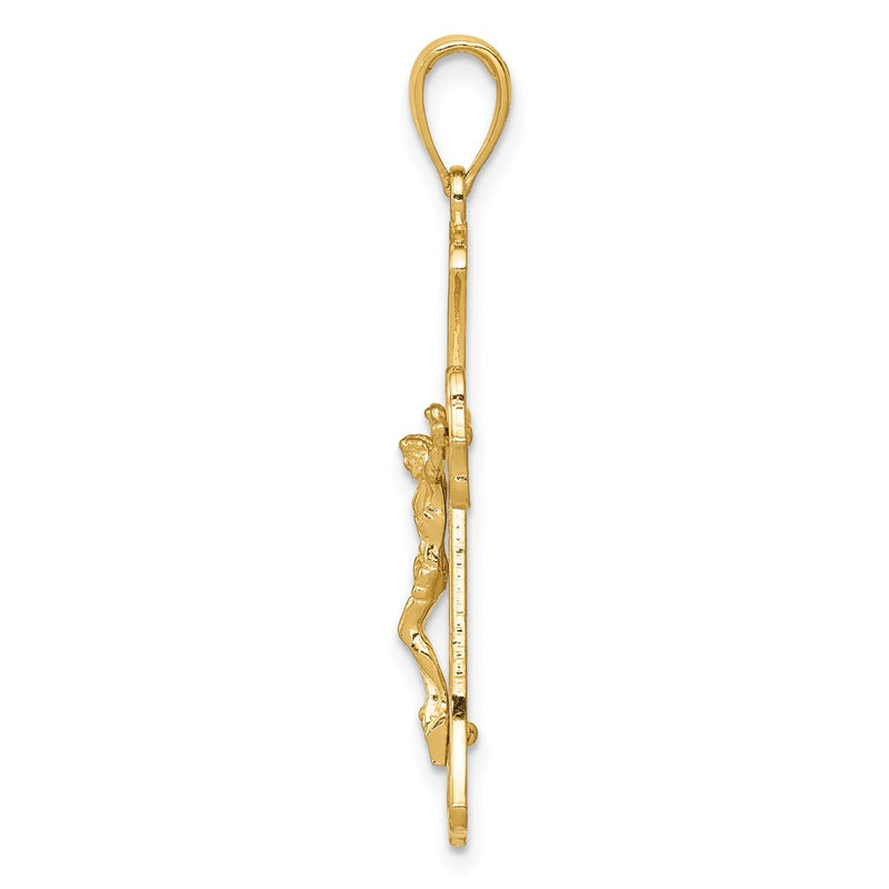 10K Yellow Gold 10K Crucifix Pendant