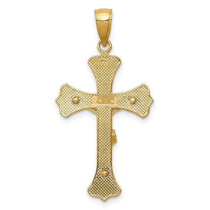 10K Yellow Gold 10K Crucifix Pendant