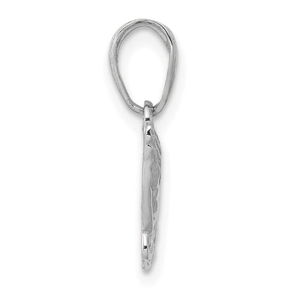 10K White Gold 10K Praying Hands Pendant
