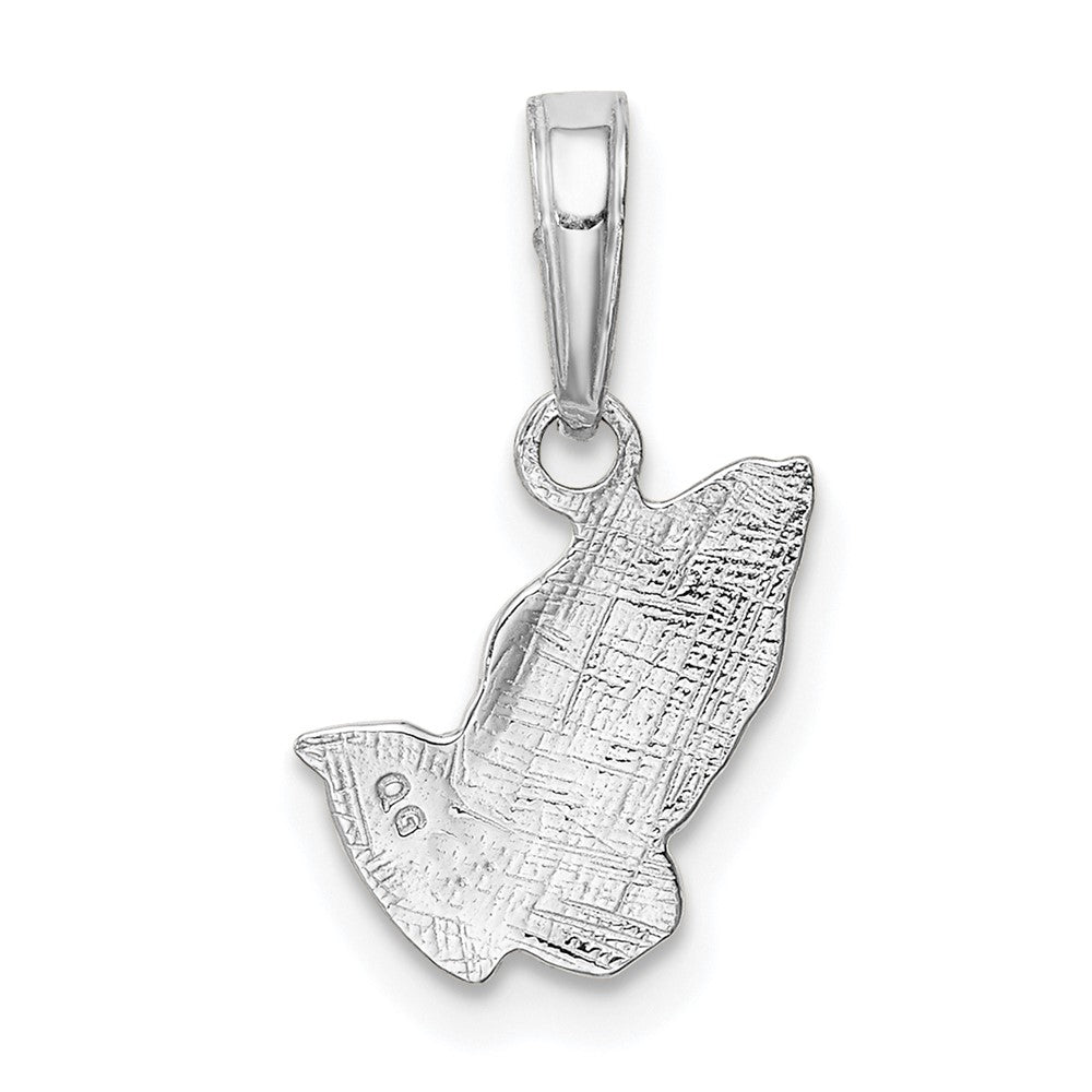 10K White Gold 10K Praying Hands Pendant