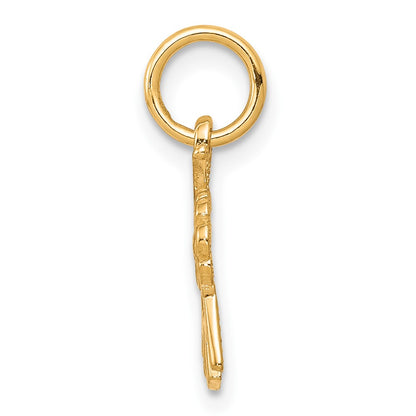 10k Yellow Gold MOM Charm