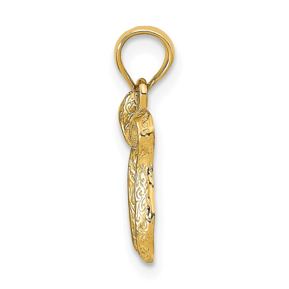 10K Yellow Gold 10K Chai Pendant