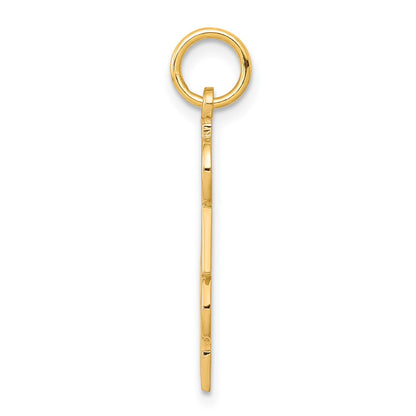 10k Yellow Gold #1 DAD Charm