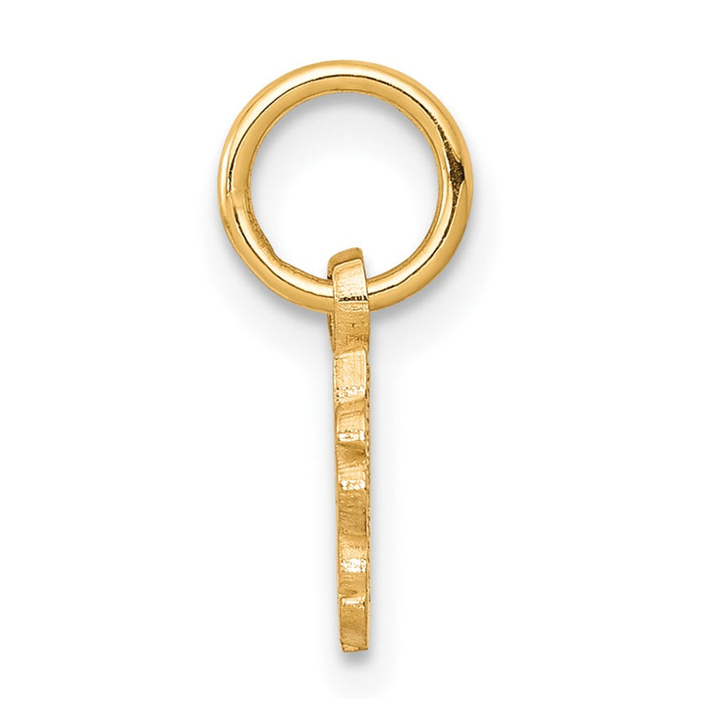 10k Yellow Gold He LOVES ME Charm