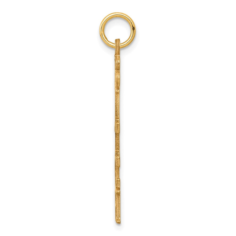 10k Yellow Gold 5-Letter Talking Charm