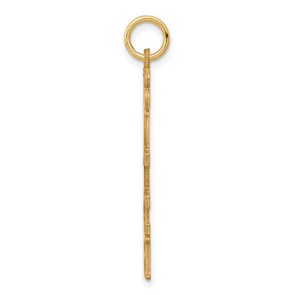 10k Yellow Gold 5-Letter Talking Charm