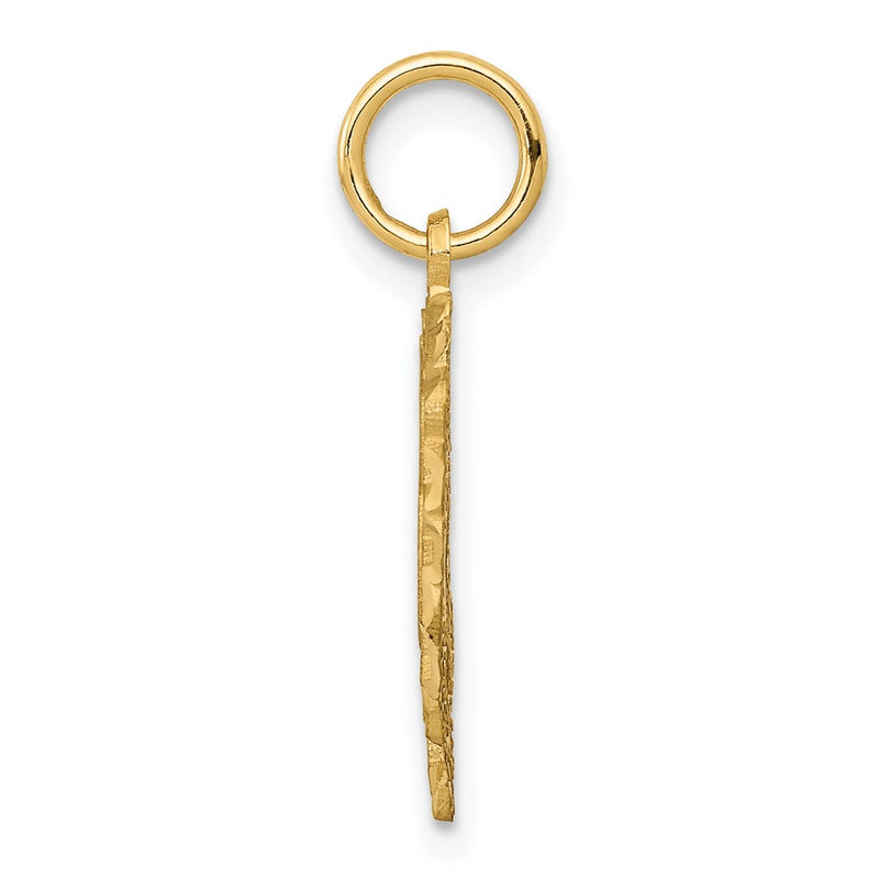 10K Yellow Gold 10Ky Initial B Charm