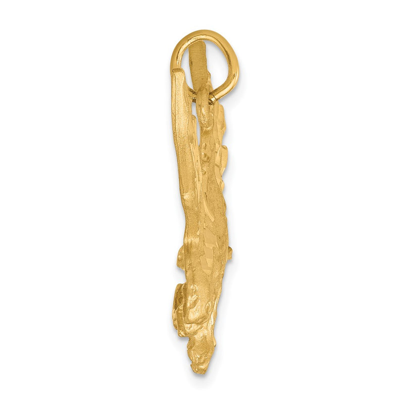 10K Yellow Gold Eagle Charm