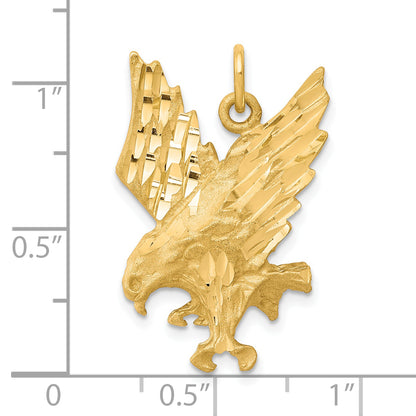 10K Yellow Gold Eagle Charm