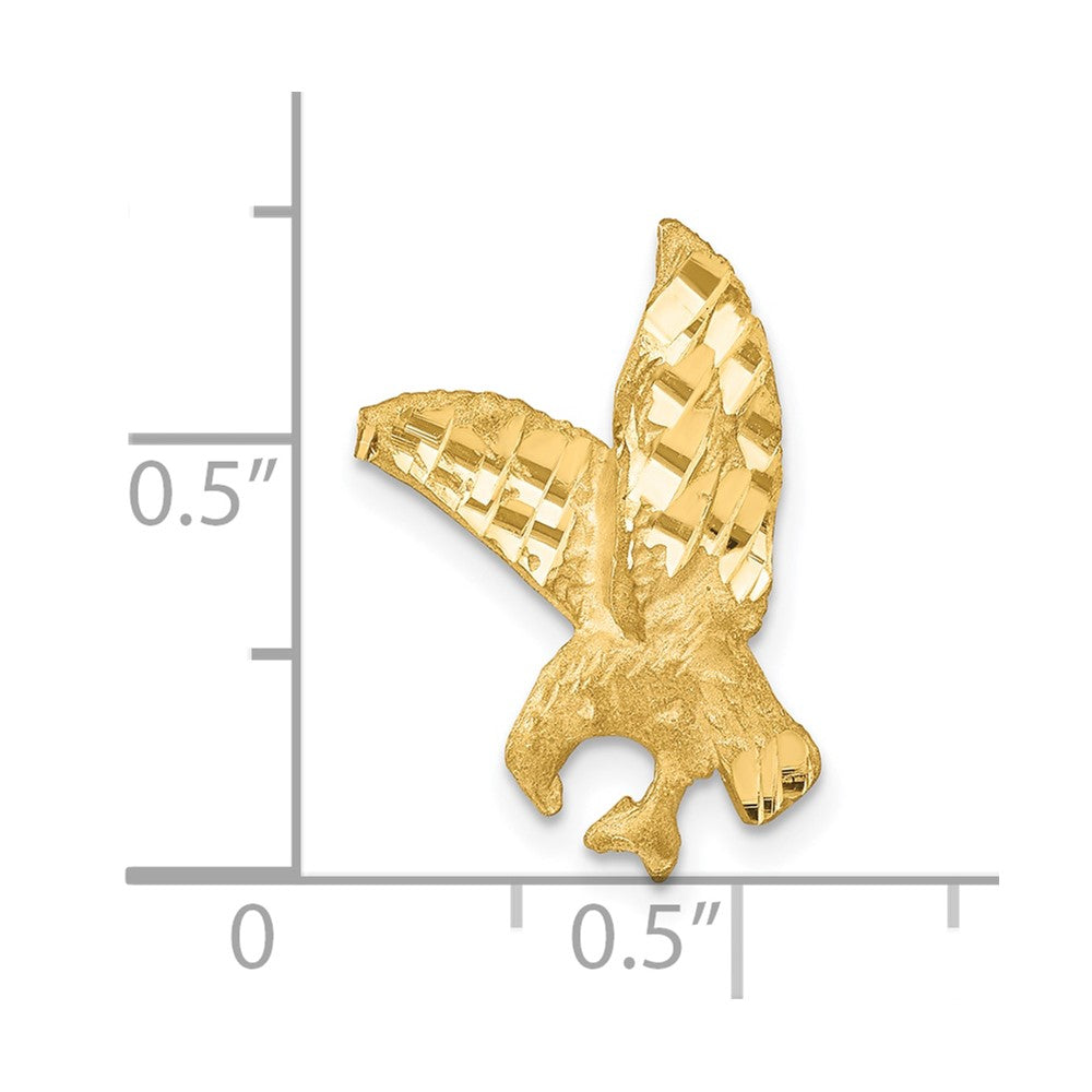 10k Yellow Gold Eagle Charm