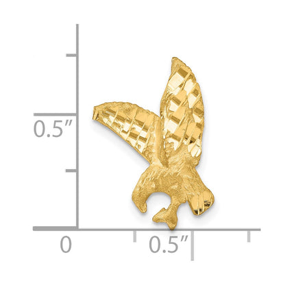 10k Yellow Gold Eagle Charm