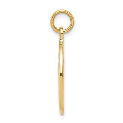 10k yellow gold miraculous medal