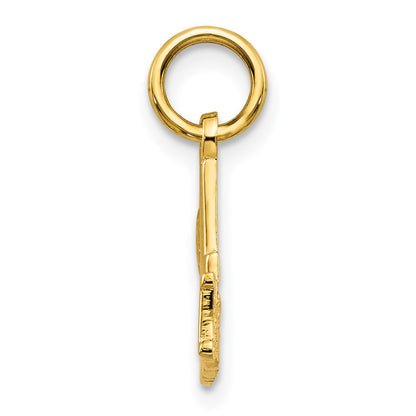 10K Yellow Gold #1 Mom Charm