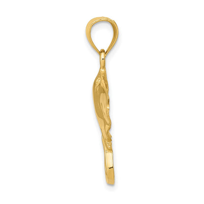 10K Yellow Gold 10K Stingray Pendant