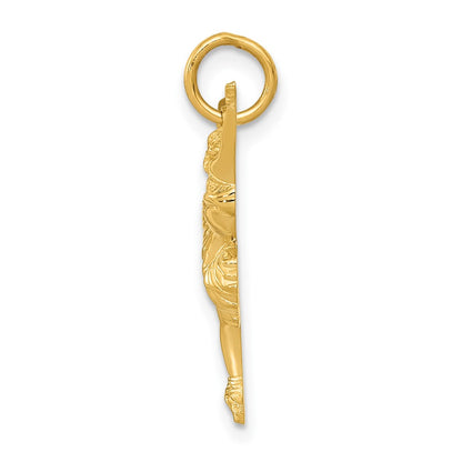 10K Yellow Gold Ballerina Charm