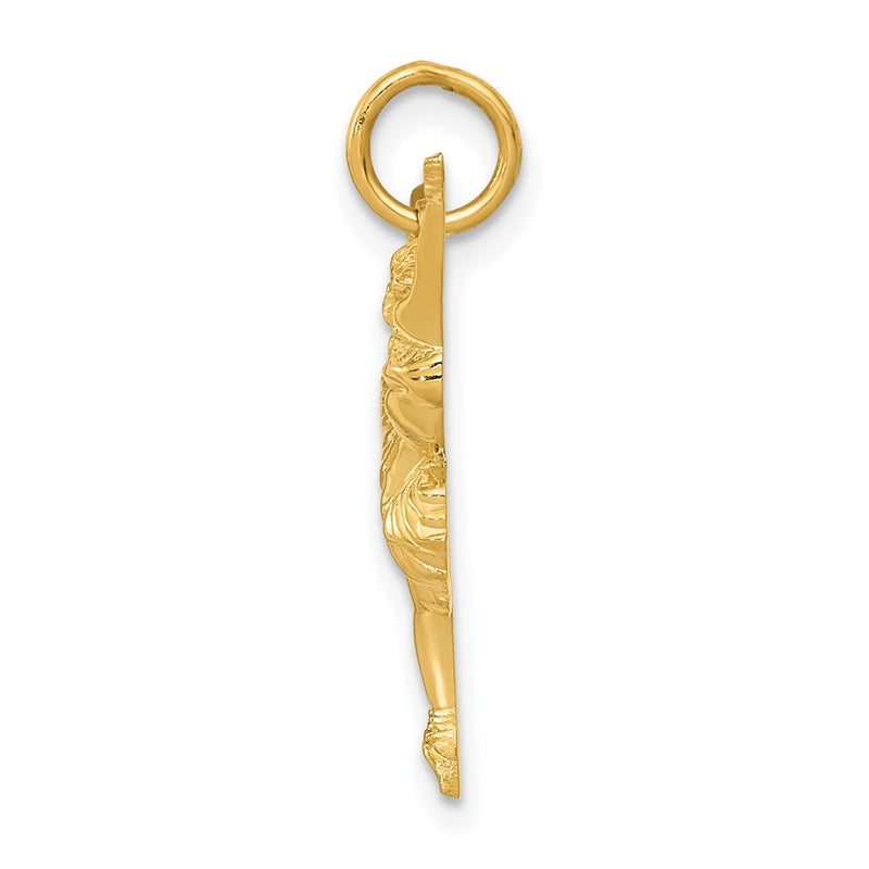10K Yellow Gold Ballerina Charm