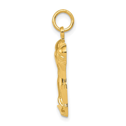 10K Yellow Gold Swimmer/Diver Charm