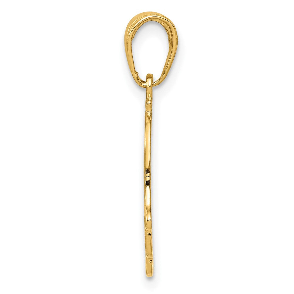10K Yellow Gold Chamseh Pendant