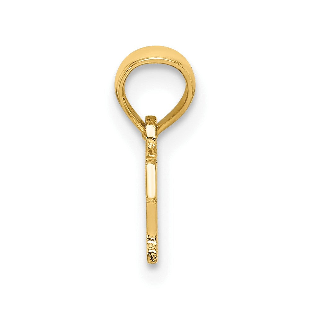 10K Yellow Gold 10K Polished Brat Charm