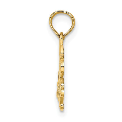 10K Yellow Gold 10K 13 At Last Pendant