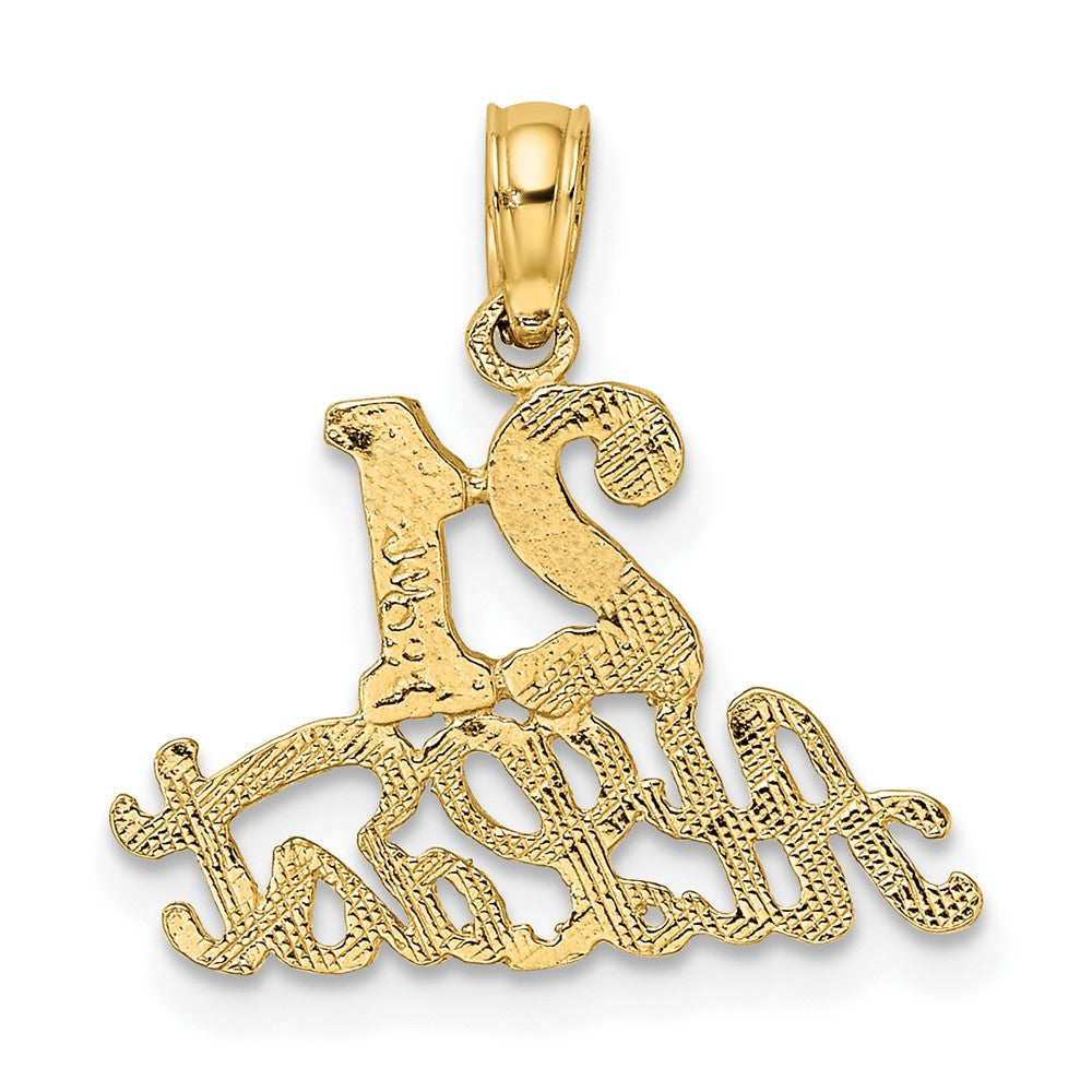 10K Yellow Gold 10K 21 At Last Pendant