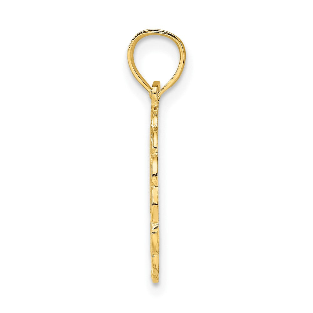 10K Yellow Gold 10K Wife Of The Year Pendant