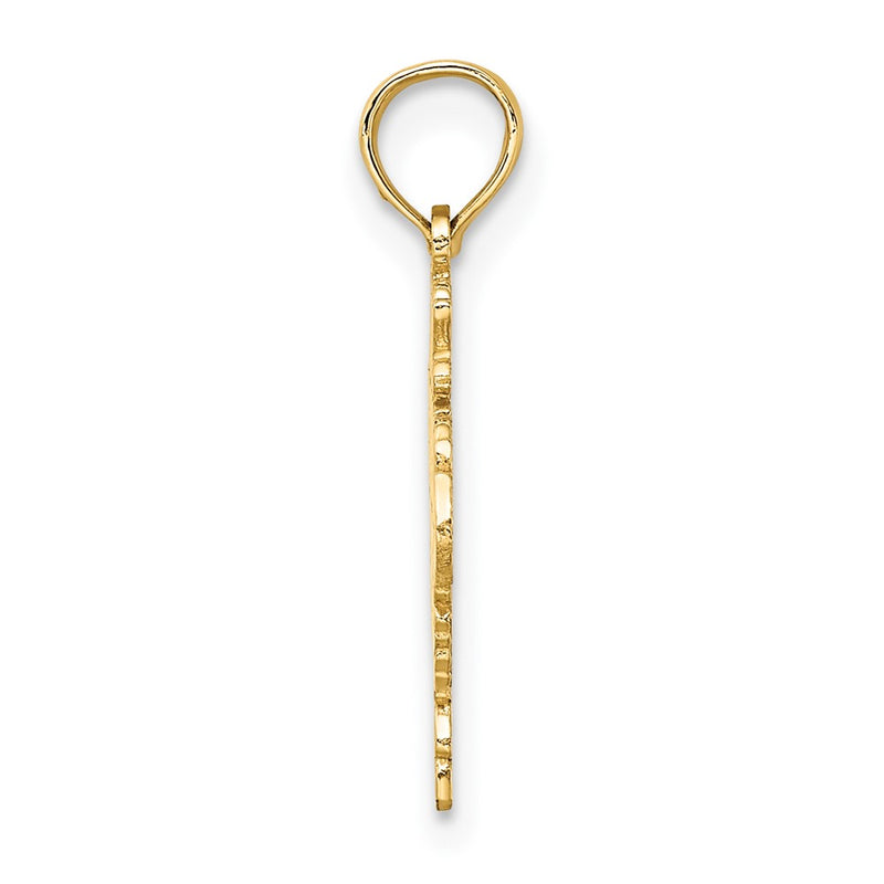 10K Yellow Gold 10K 100% Scorpio Zodiac Charm