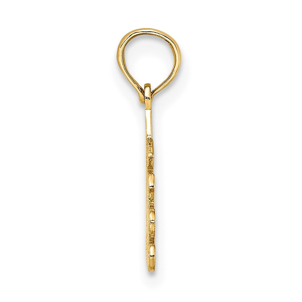 10K Yellow Gold 10K 100% Sagittarius Zodiac Charm