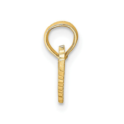10K Yellow Gold Teacher Charm