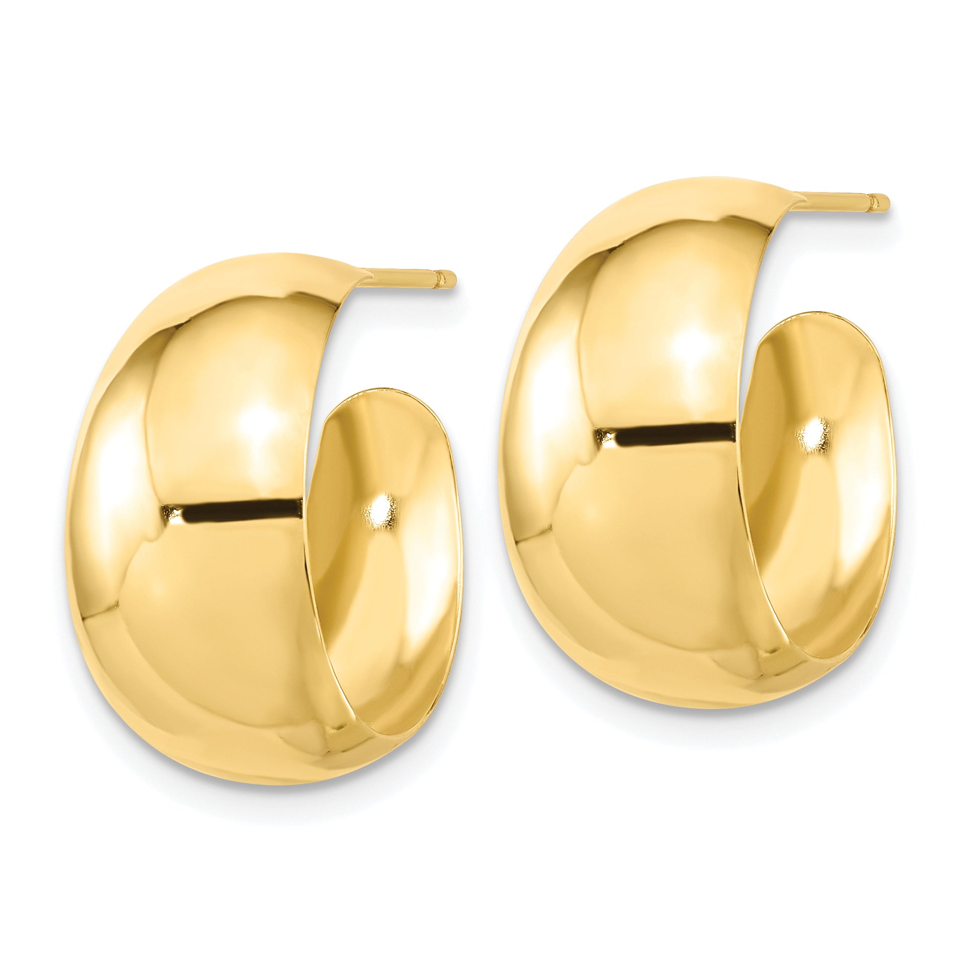 10K Yellow Gold Small Hoop Earrings
