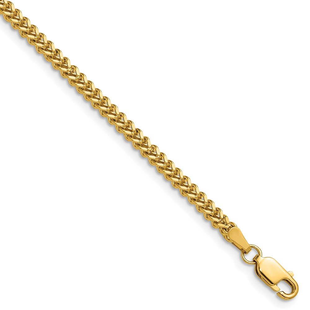 18 Inch 10K 2mm Franco Chain Necklace