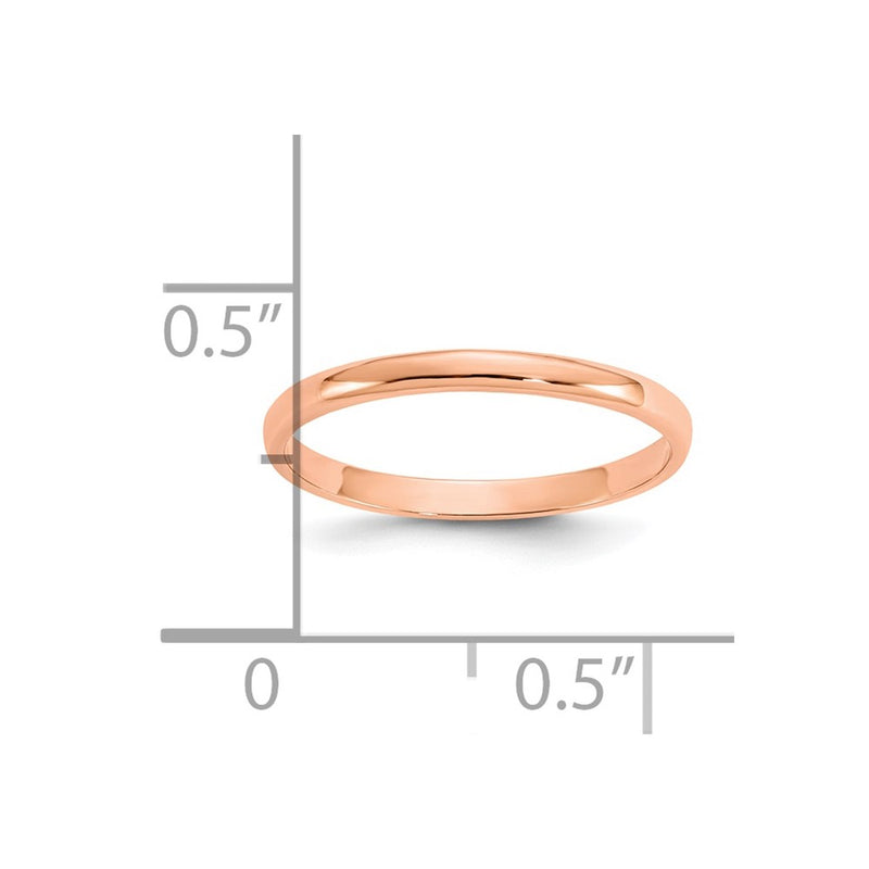 10K Rose Gold 10K Polished Child'S Ring