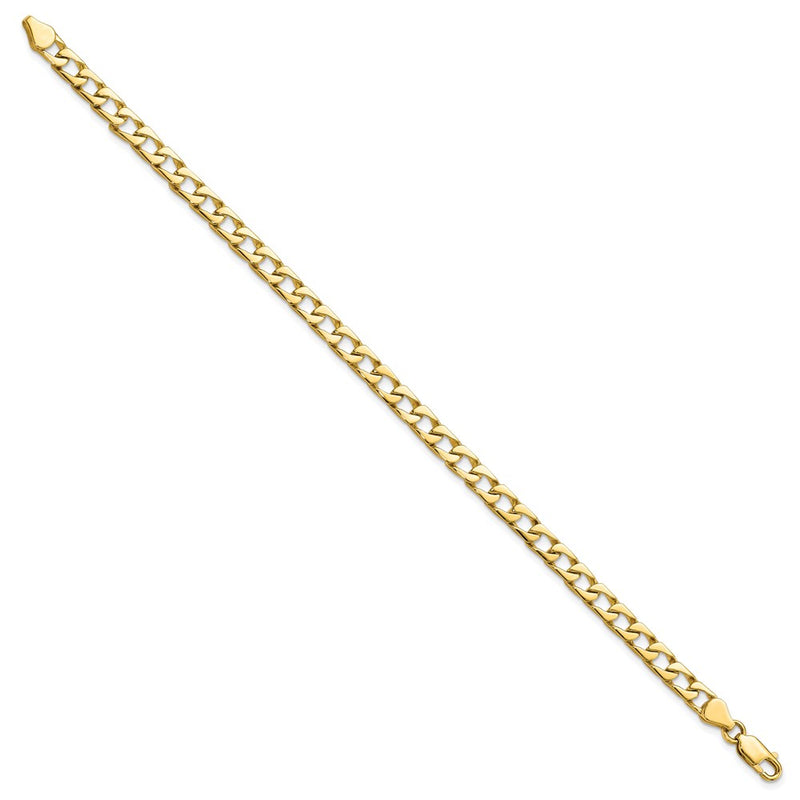8 Inch 10K Fancy Link Bracelet