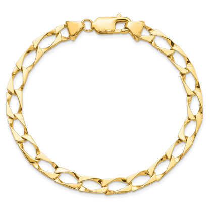 10K Yellow Gold Fancy Link Bracelet