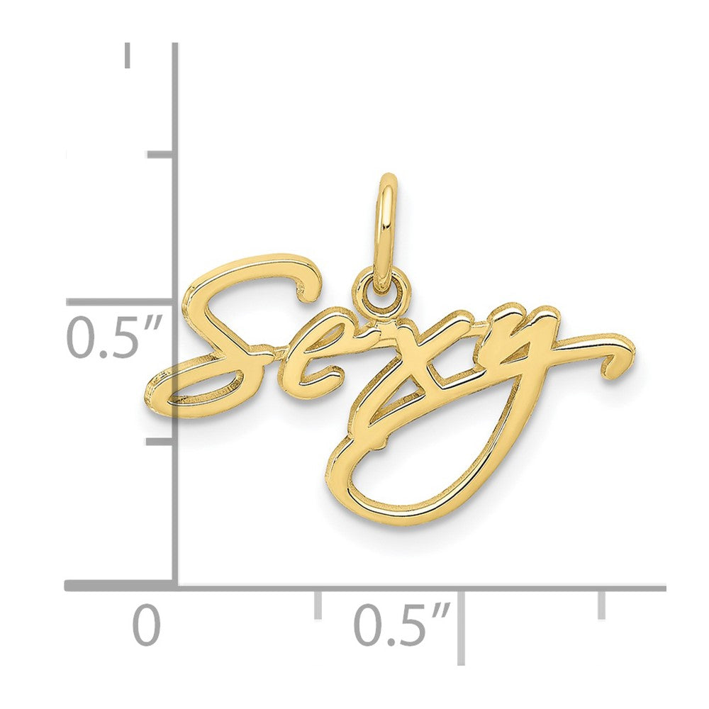 10K Yellow Gold Sexy Charm