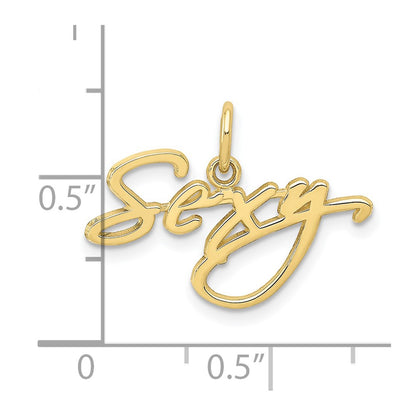 10K Yellow Gold Sexy Charm