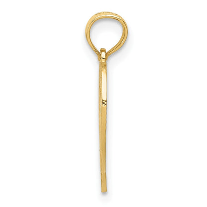 10K Yellow Gold 60 Heart Pendant