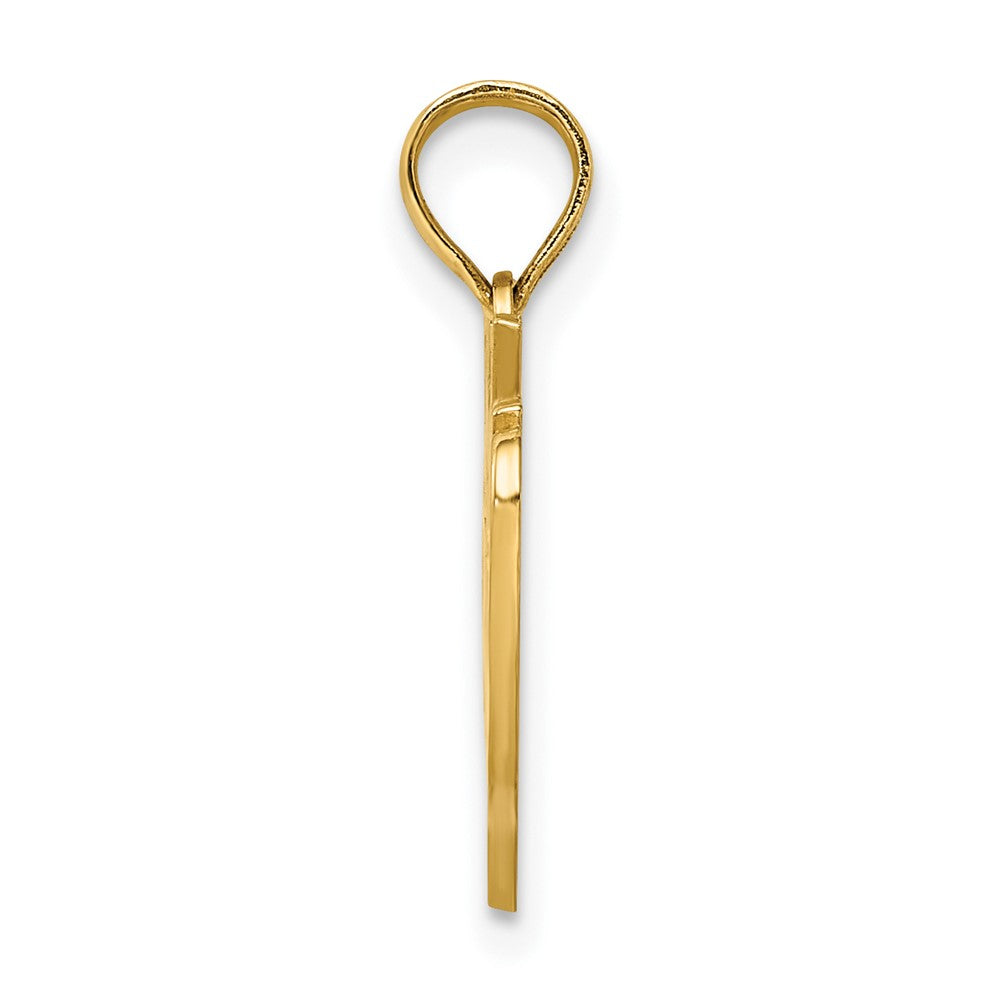 10K Yellow Gold Lady Deputy Charm