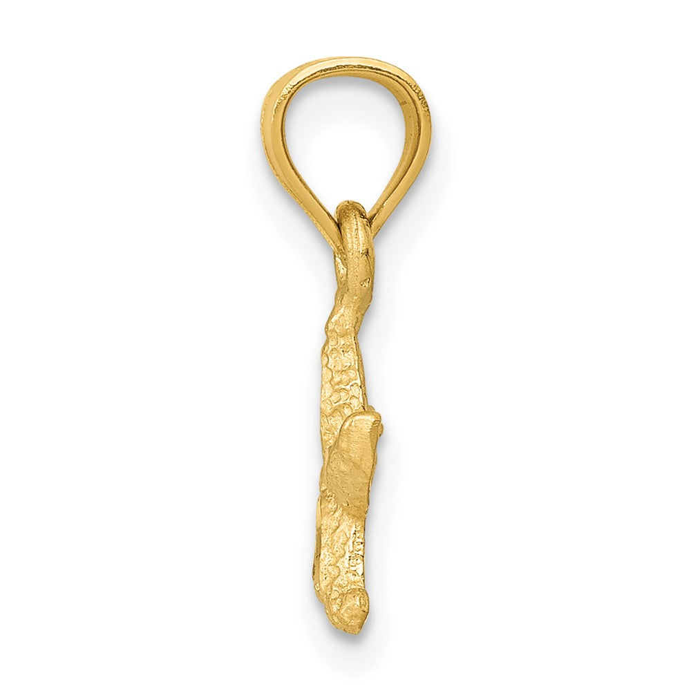 10K Yellow Gold 10K Starfish Pendant