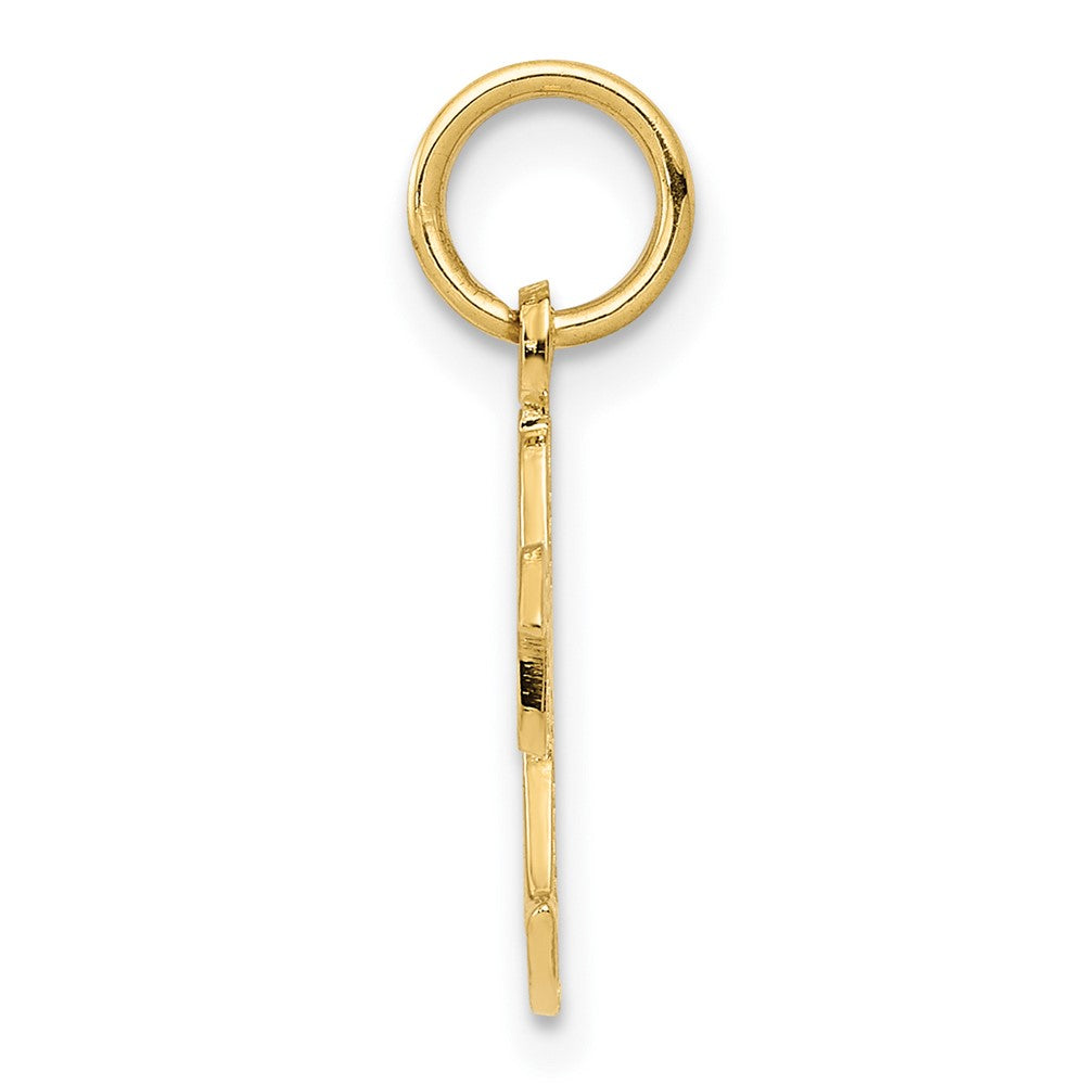 10K Yellow Gold Ghost Charm