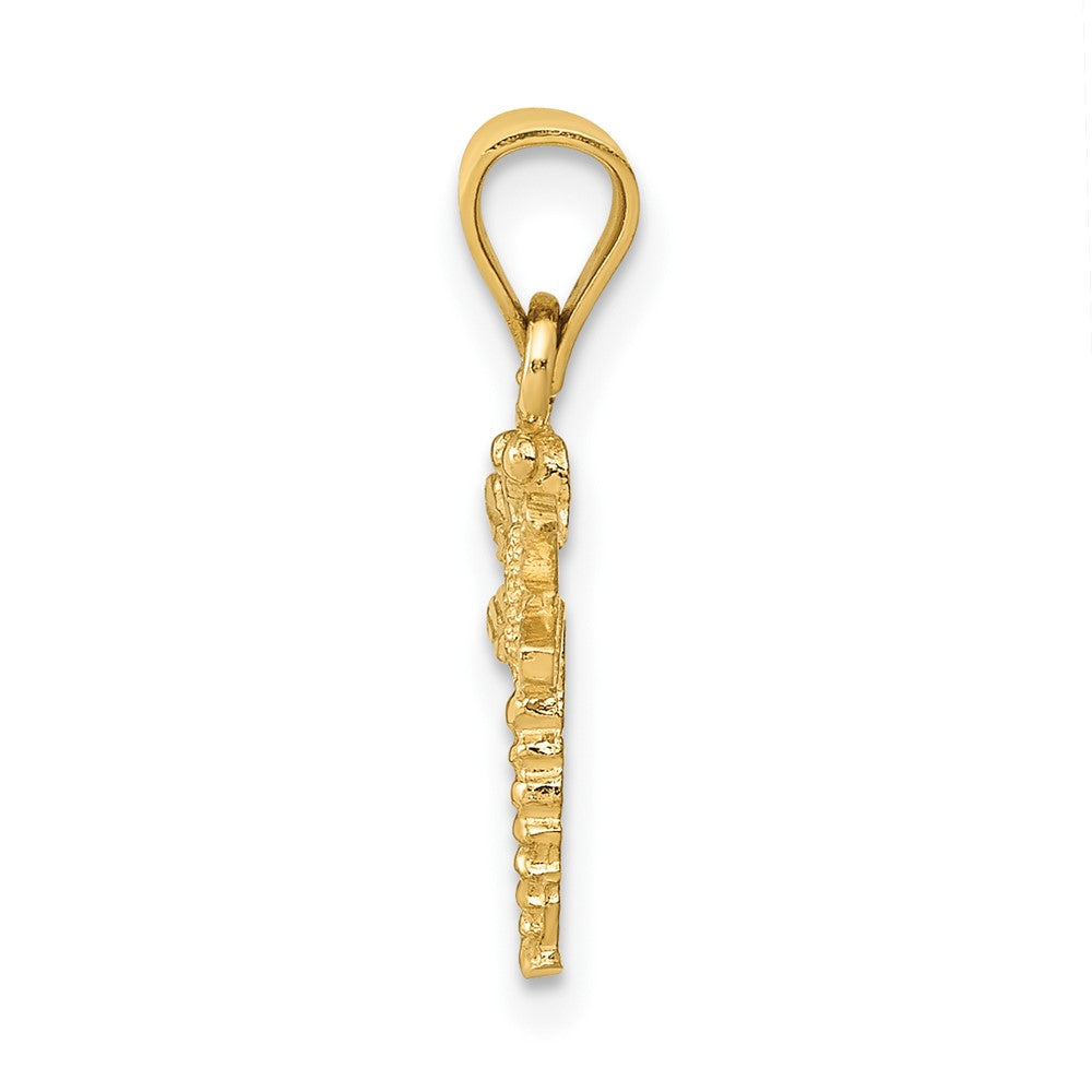 10K Yellow Gold 10K Dragonfly Pendant