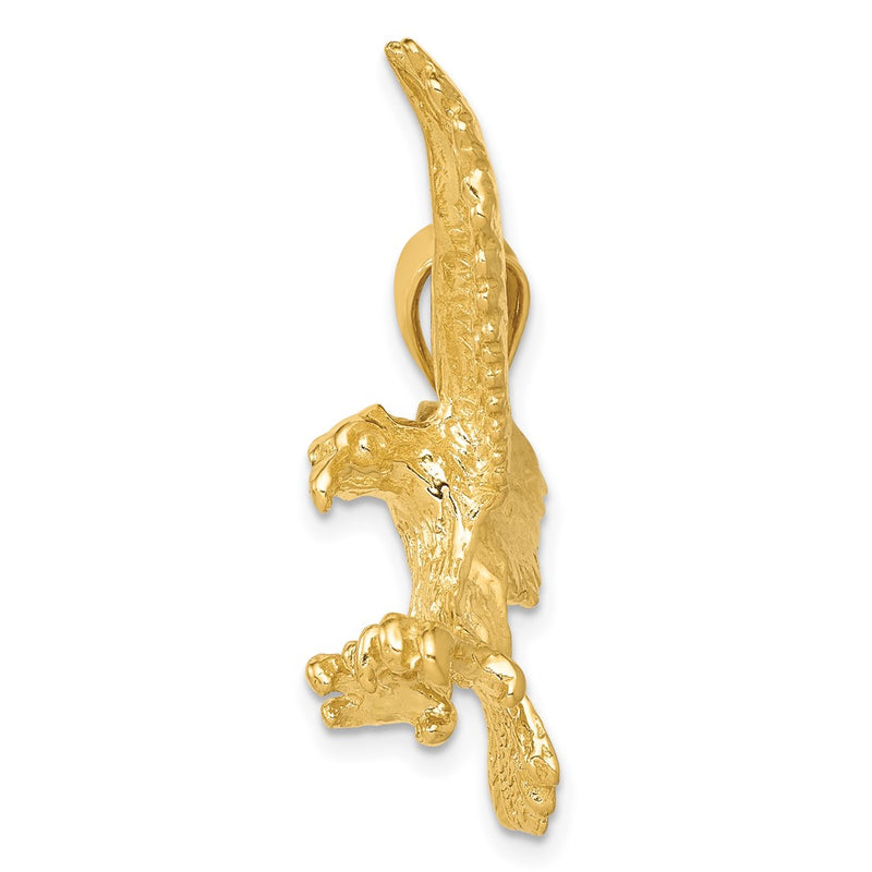 10K Yellow Gold Eagle Pendant