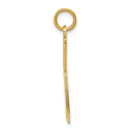 10K Yellow Gold Scissors Charm