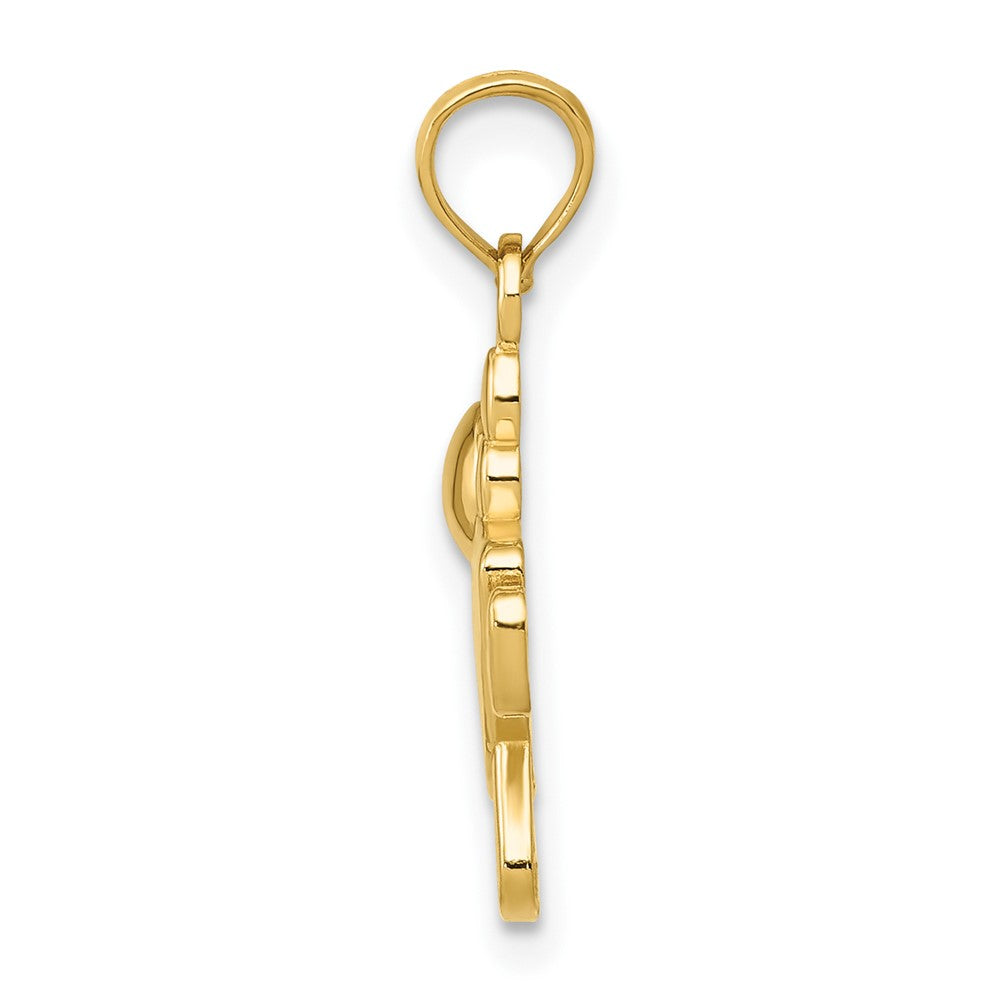 10K Yellow Gold Little Girl Charm