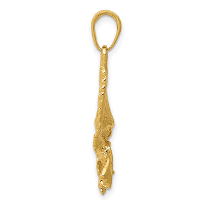 10K Yellow Gold Eagle Charm