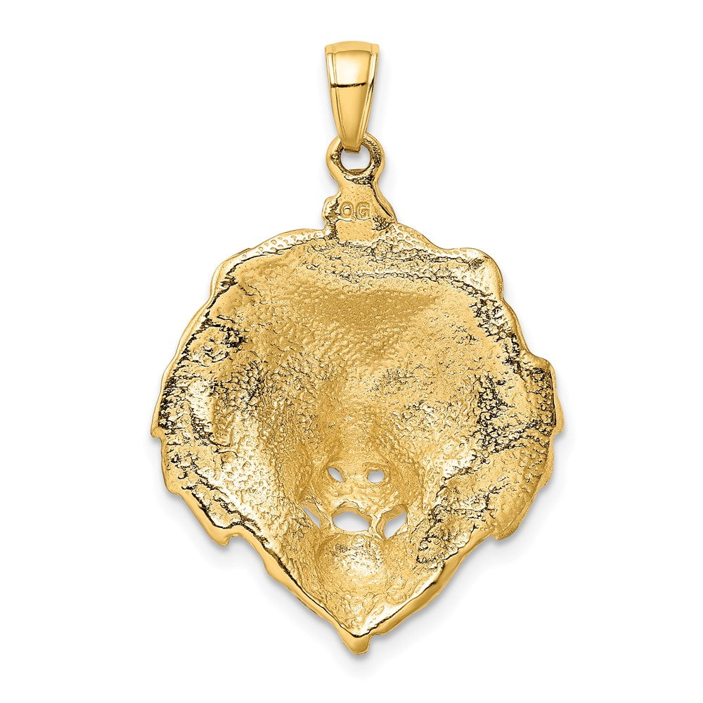 10K Yellow Gold 10K Lion Charm
