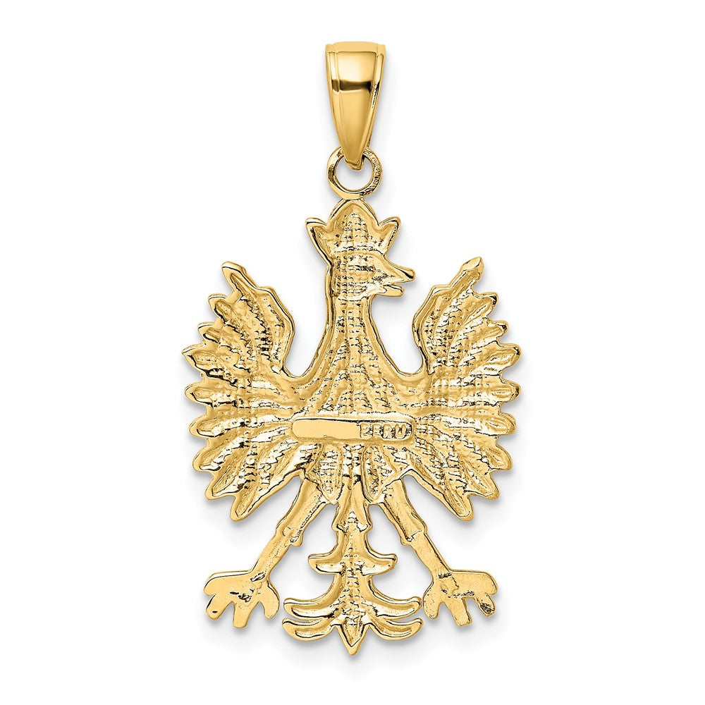 10K Yellow Gold 10K Phoenix Mythological Bird Charm