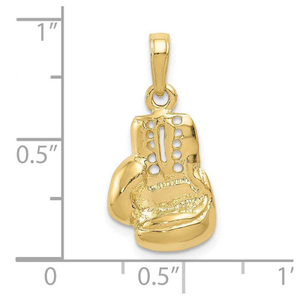10K Yellow Gold 10K Lg Boxing Glove Charm