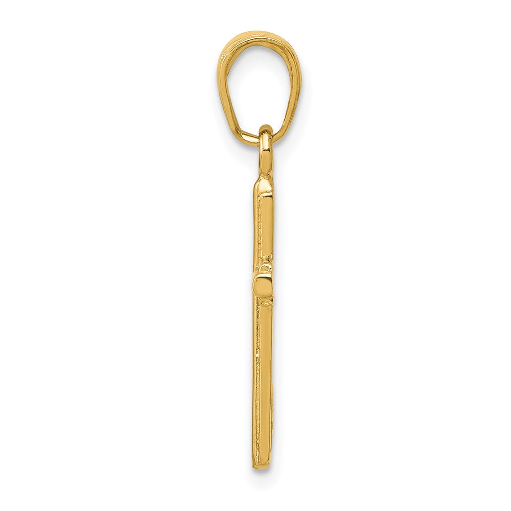 10K Yellow Gold Cross Pendant